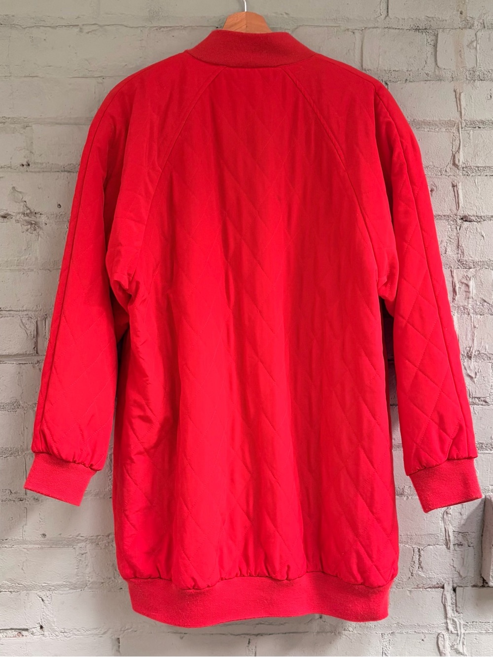 Quilted Red Jacket - Picture 5 of 6